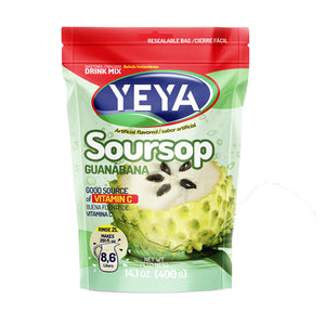Refresco instantáneo sabor a guanábana YEYA (400 g / 14.1 oz)
