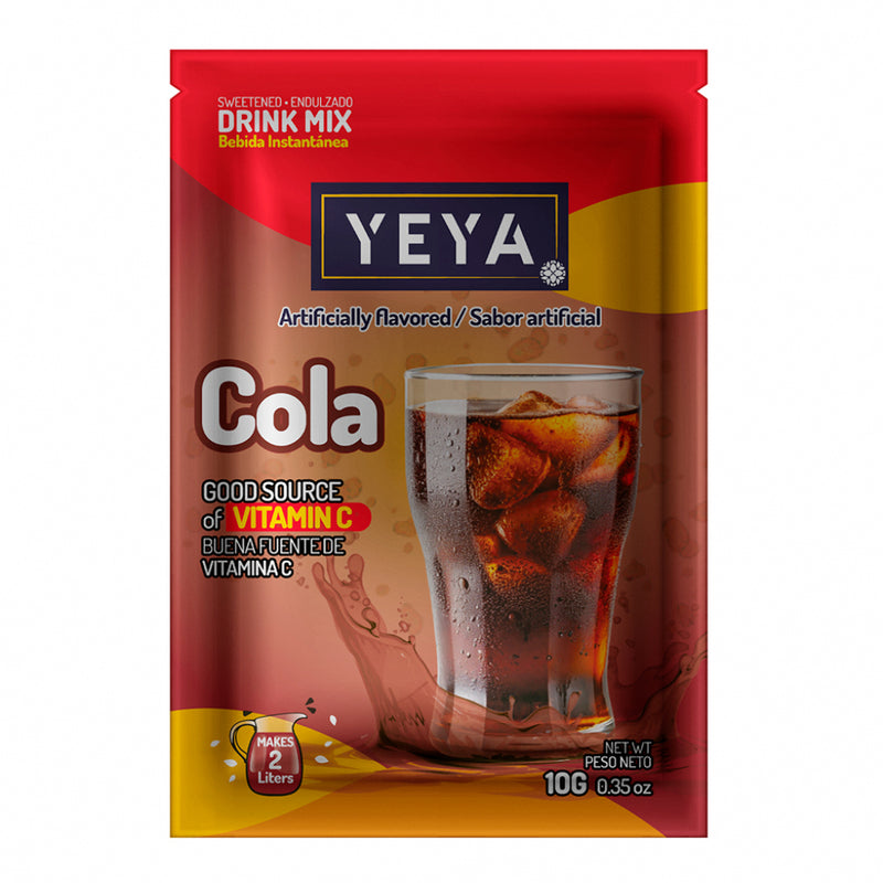 Refresco instantáneo sabor cola YEYA (10 g)