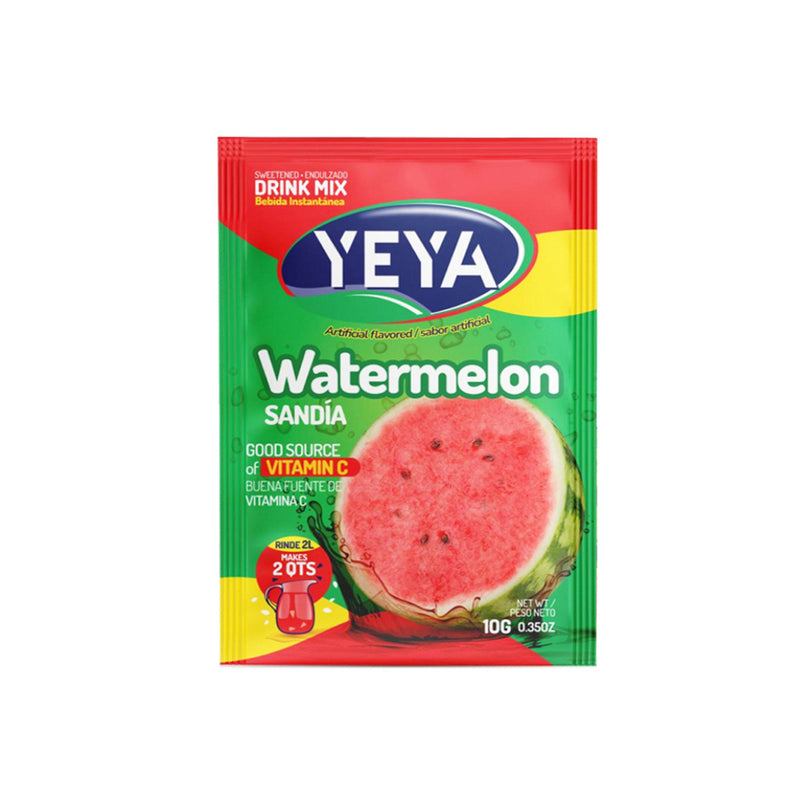 Refresco instantáneo sabor sandía YEYA (10 g)