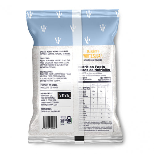 Azúcar blanca granulada YEYA (5 kg / 11 lb)