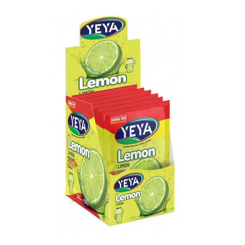 Refresco instantáneo sabor a limón YEYA (24 x 10 g)