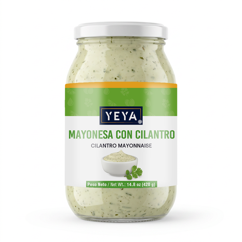Mayonesa con cilantro YEYA (420 g / 14.8 oz)