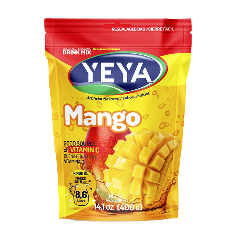 Refresco instantáneo sabor a mango YEYA (400 g / 14.1 oz)