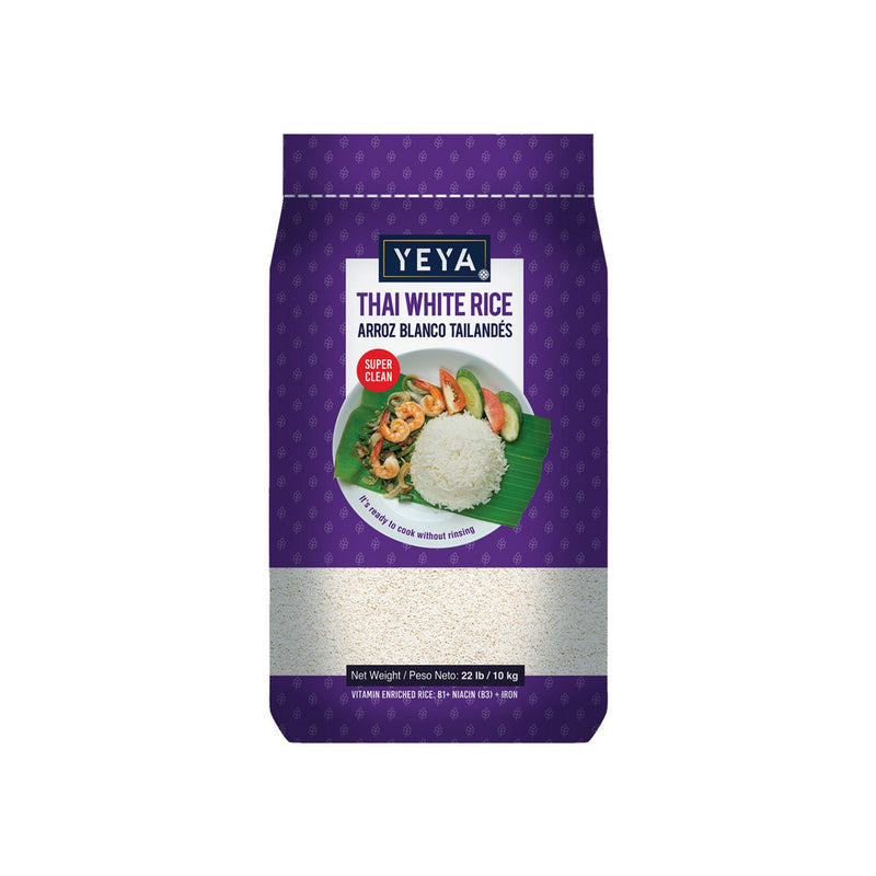 YEYA Thai Long Grain White Rice (10 kg / 22 lb)