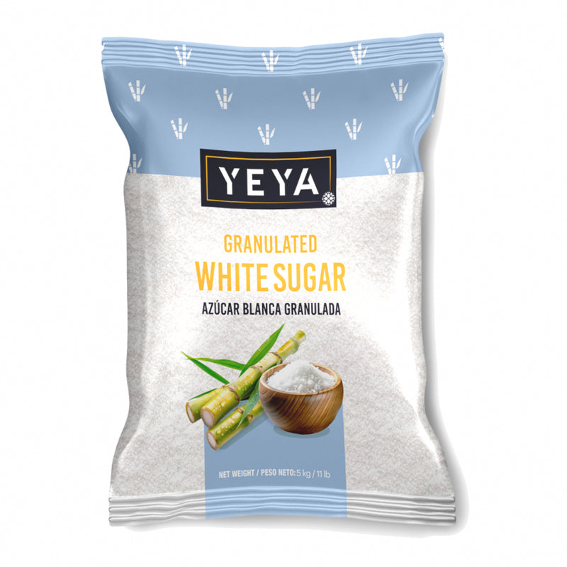 Azúcar blanca granulada YEYA (5 kg / 11 lb)