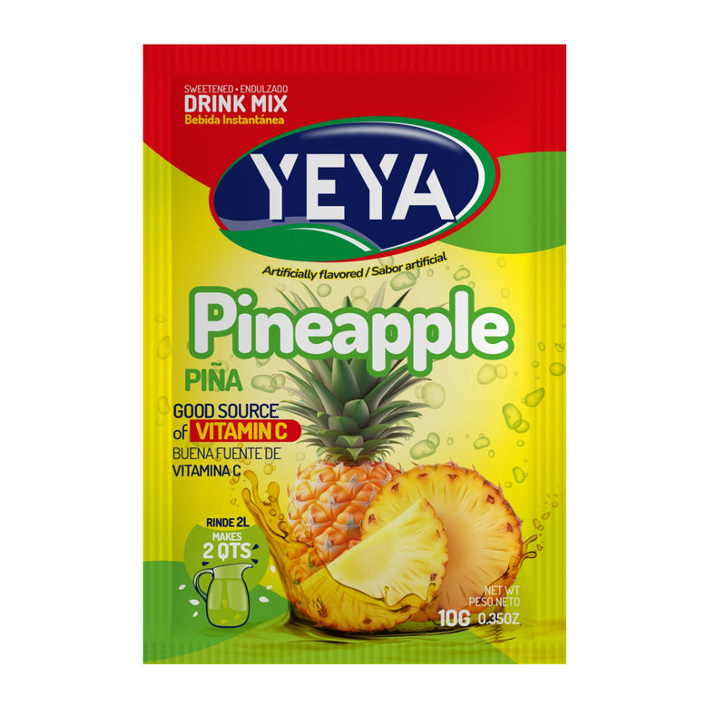 Refresco instantáneo sabor piña YEYA (10 g)