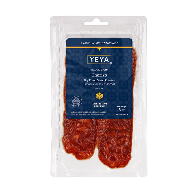 Chorizo Curado en Lonchas YEYA