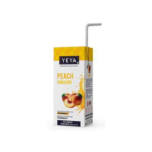 Bebida saborizada sabor durazno YEYA (200 ml)